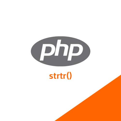 What is strtr() function?