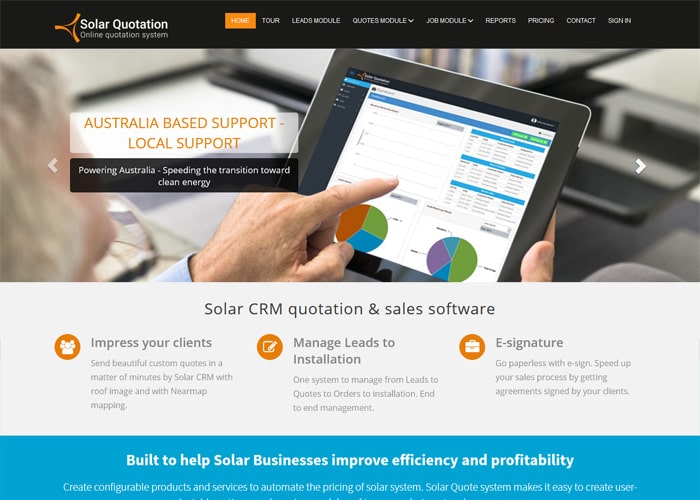 solar crm